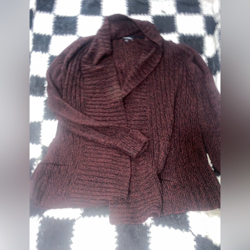 Women's Burgundy Sweater